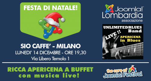 Festa di Natale di Joomla!Lombardia