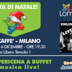 Festa di Natale di Joomla!Lombardia