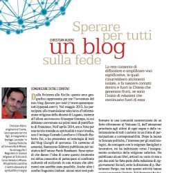 Un blog sulla fede
